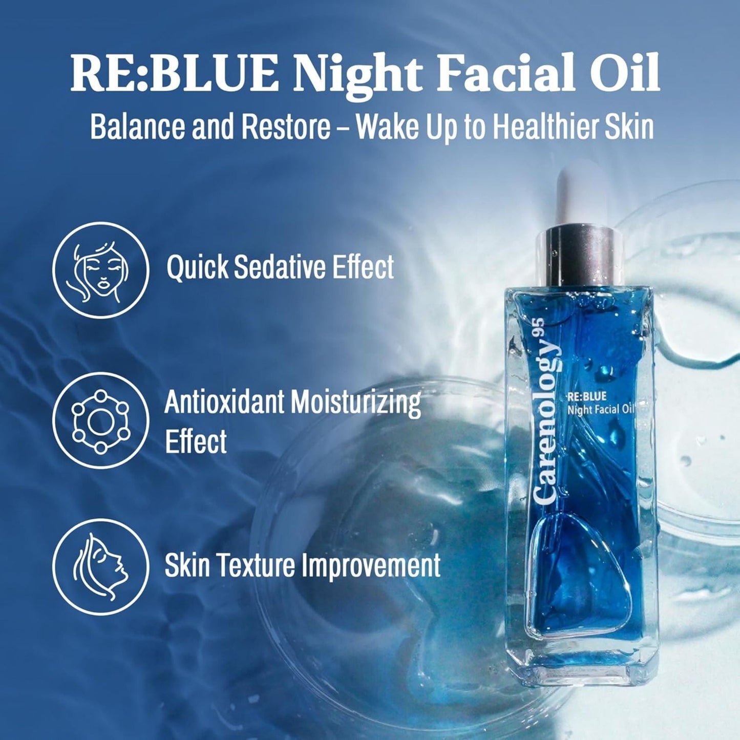 Carenology BLUE Night Facial Oil 50ml