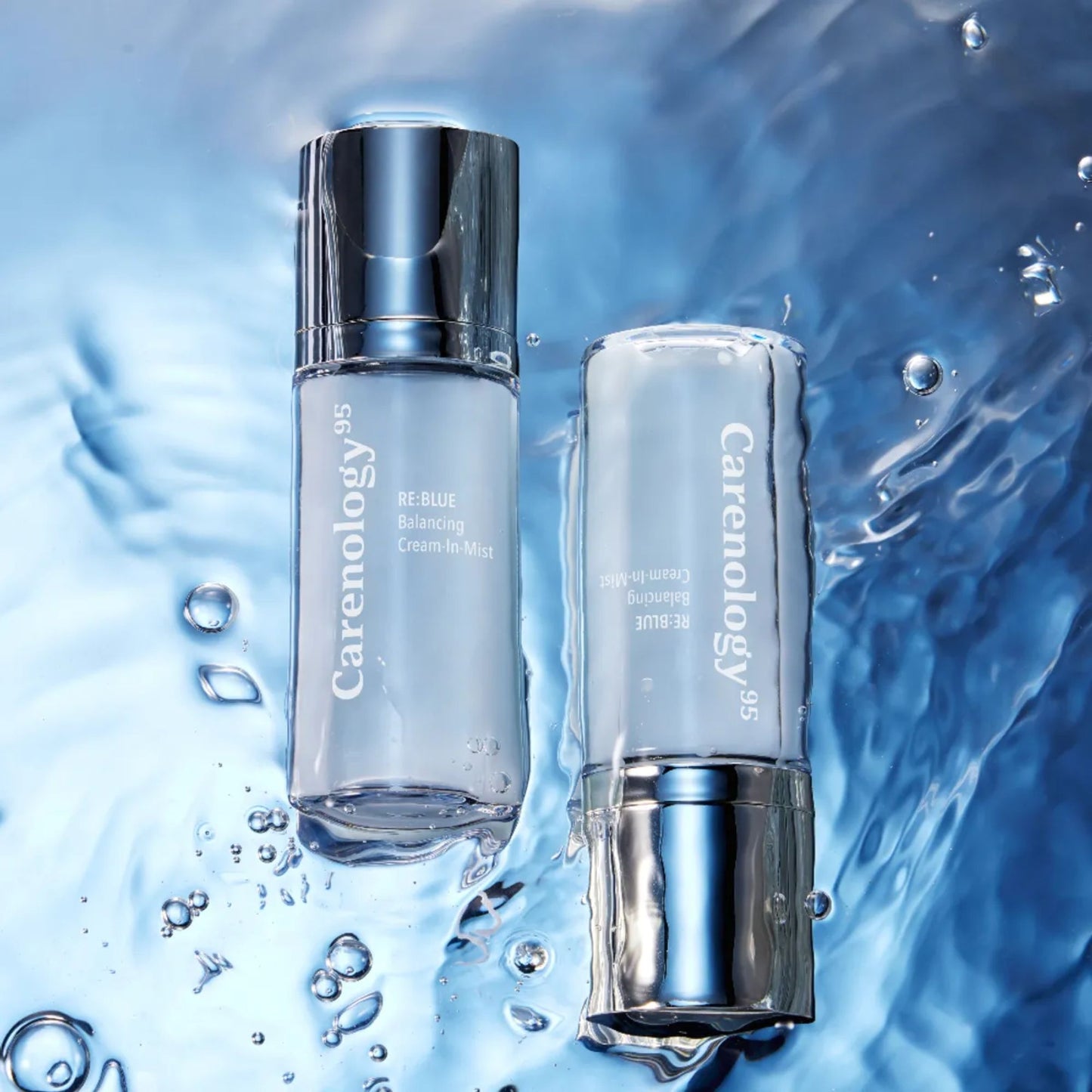 Carenology95 BLUE Balancing Cream-In-Mist 60ml – Crema Facial en Spray Coreana Hidratante y Equilibrante para Piel Sensible, Refresca y Nutre en un Solo Paso