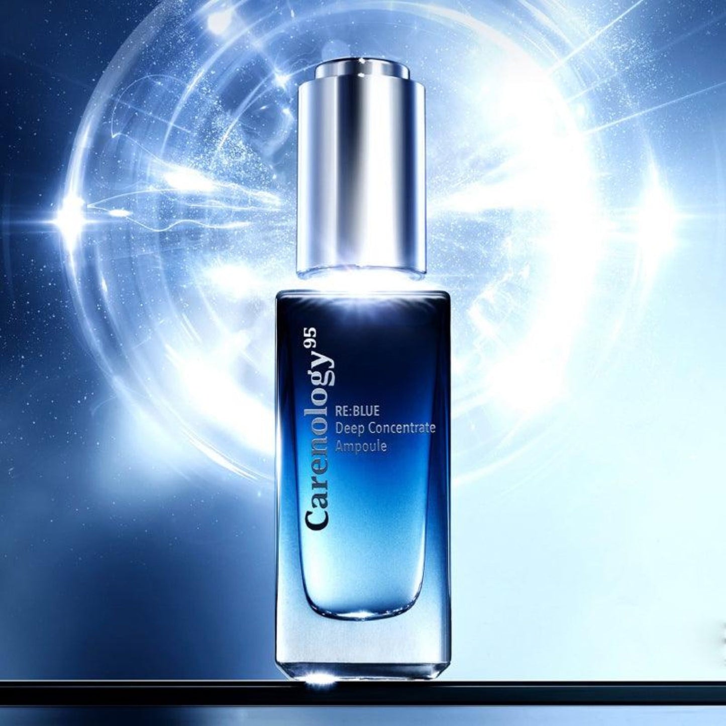 CARENOLOGY95 BLUE Deep Concentrate Ampoule 30ml – Sérum Facial Coreano Concentrado para Piel Sensible, Hidratante y Reparador Profundo