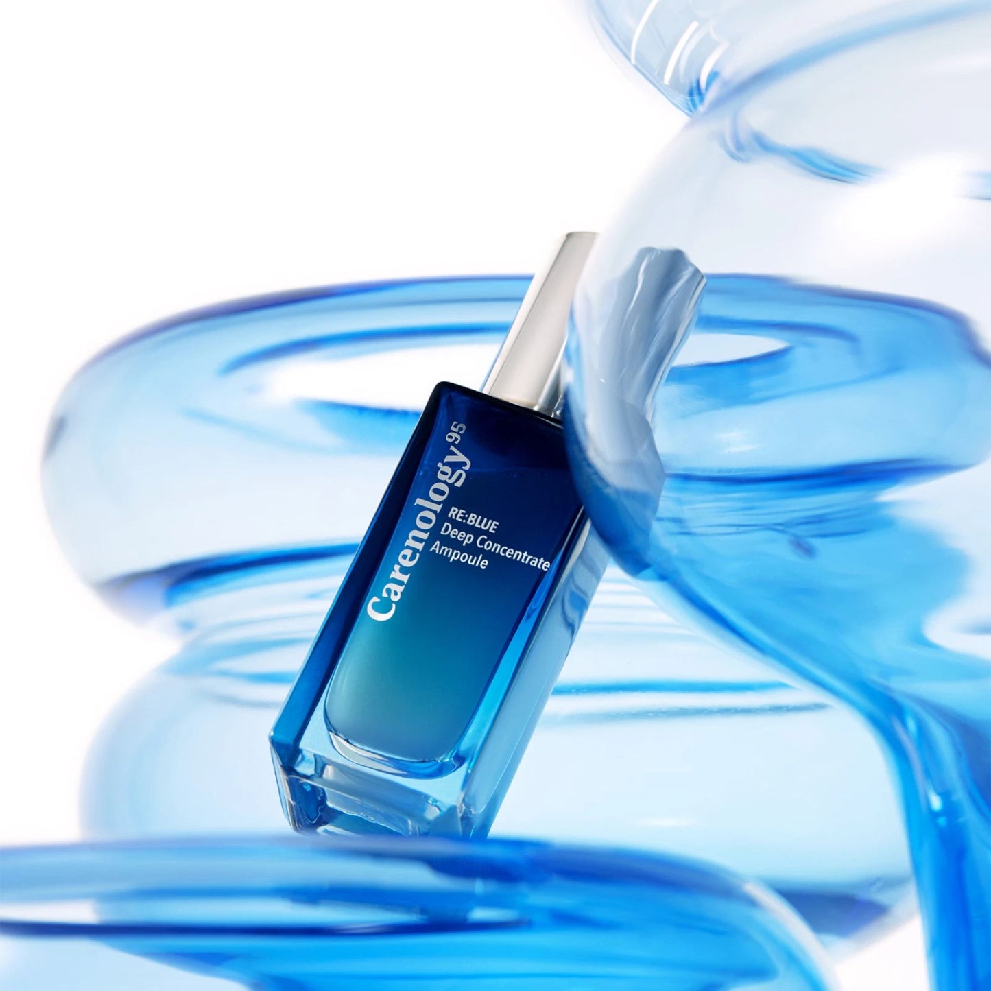 CARENOLOGY95 BLUE Deep Concentrate Ampoule 30ml – Sérum Facial Coreano Concentrado para Piel Sensible, Hidratante y Reparador Profundo