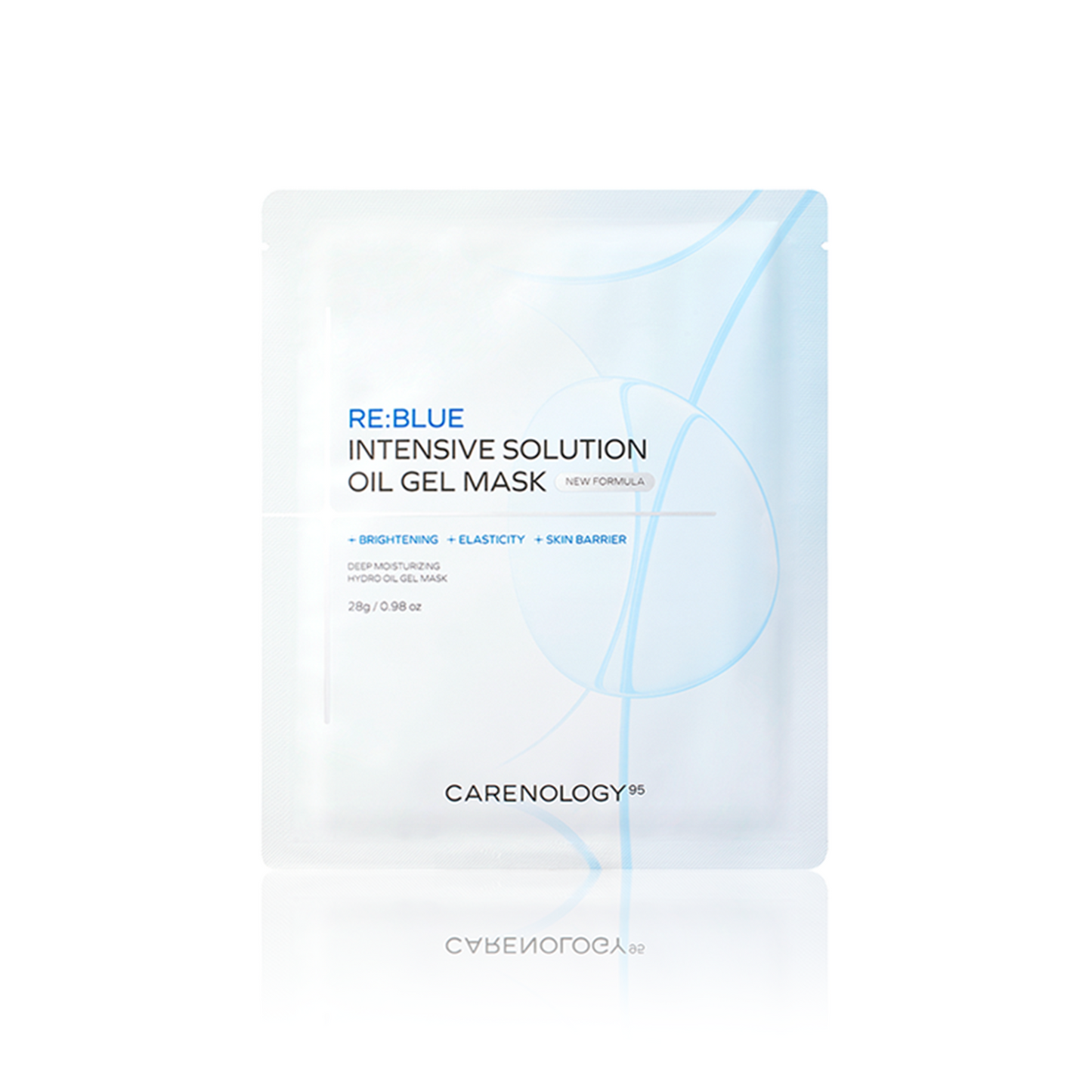 Carenology BLUE INTENSIVE SOLUTION OIL GEL MASK