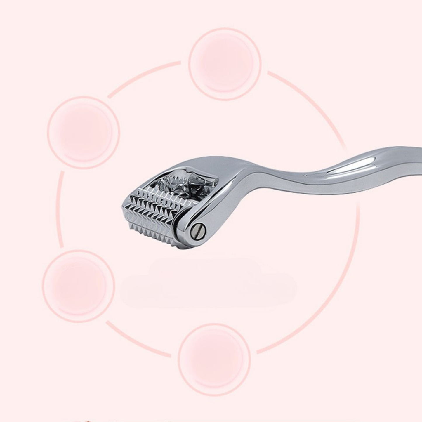 MOMMY CARE Needle Face Roller – Rodillo Facial de Microagujas para Estimulación de Colágeno y Mejora de la Piel