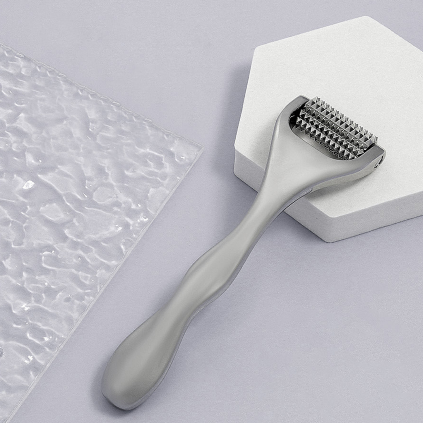 MOMMY CARE Needle Face Roller – Rodillo Facial de Microagujas para Estimulación de Colágeno y Mejora de la Piel