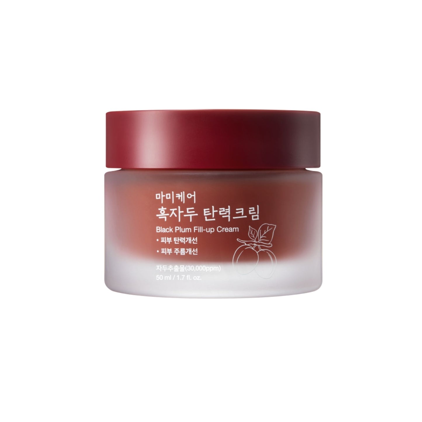 MOMMY CARE Black Plum Fill Up Cream 50ml – Crema Facial Coreana Reafirmante con Extracto de Ciruela Negra y Complejo BL_Fill-Up para Piel Firme y Juvenil