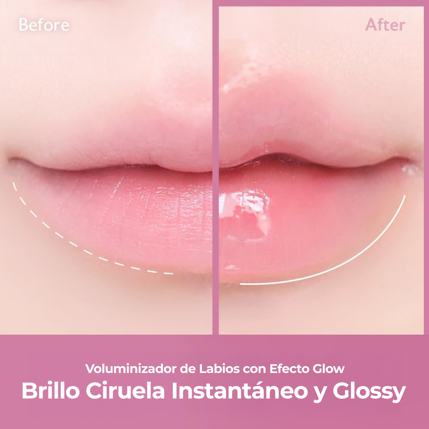 DEARTHING Glow Effect Lip Plumper #02 Aurora Beam  – Bálsamo Labial Voluminizador con Acabado Brillante y Textura Ligera