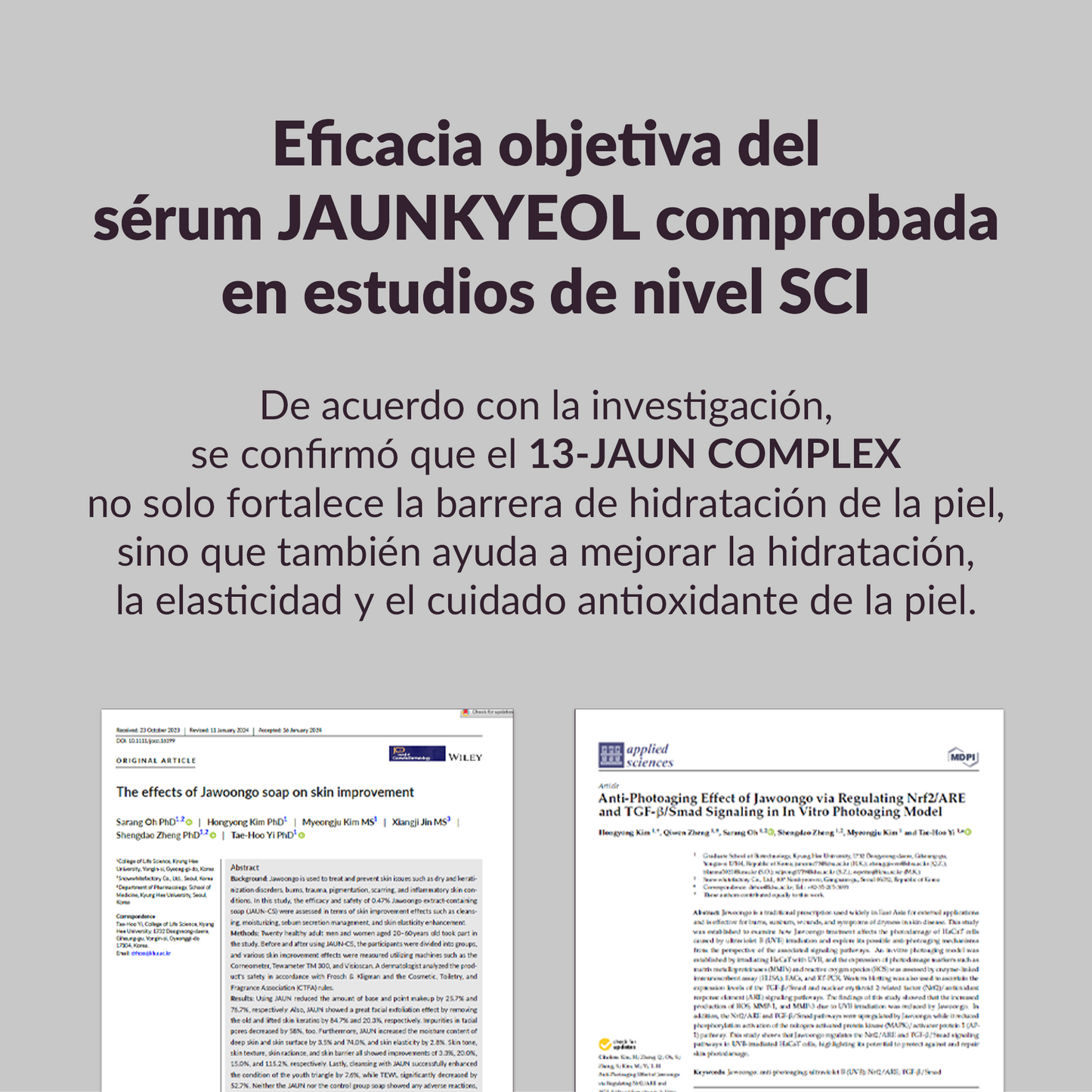 JAUNKYEOL Suero Calmante Concentrado Heritage 30ml
