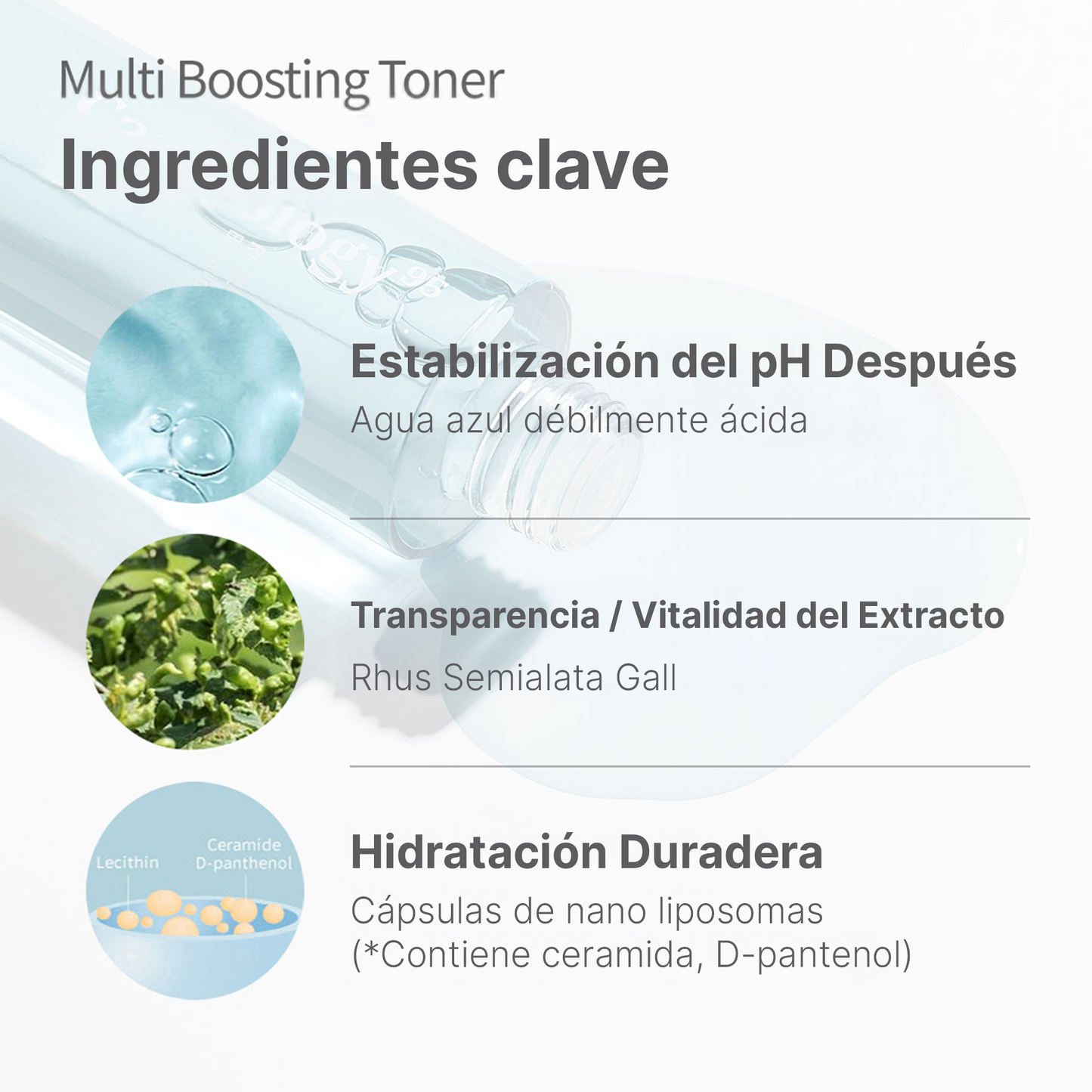 CARENOLOGY95 BLUE Boosting Multi Toner 150ml – Tónico Facial Coreano Hidratante y Equilibrante, Refuerza la Barrera Cutánea para Piel Sensible