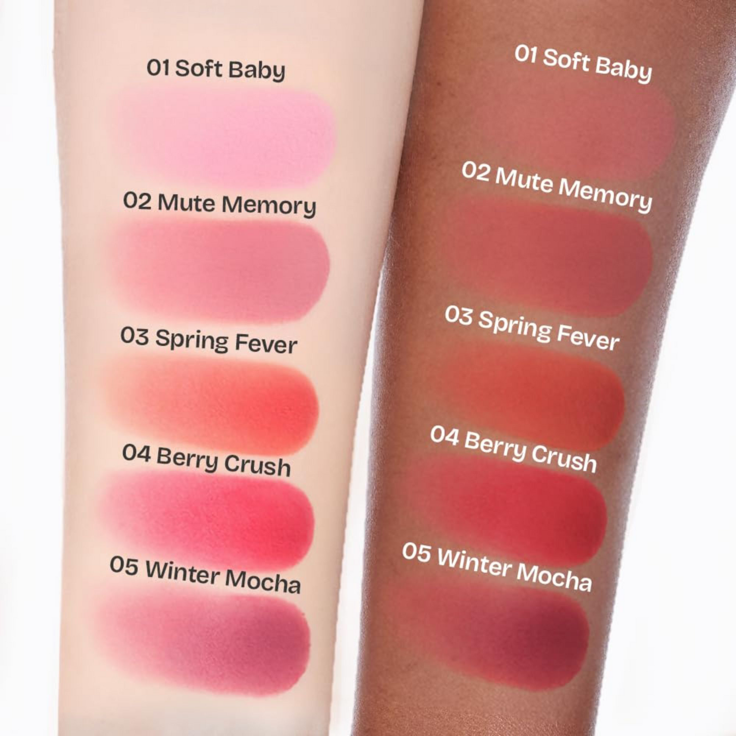 DEARTHING Blurry Effect Smooth Touch Pot #03 Spring Fever – Rubor en Crema con Acabado Terciopelo para Mejillas y Labios