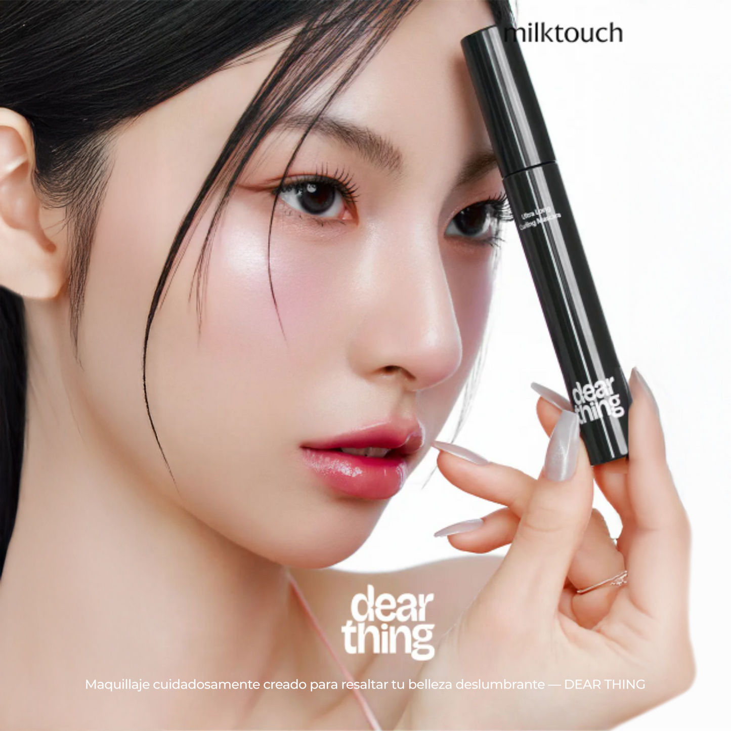 Dearthing Ultra Long Curling Mascara #01 Clearblack 7ml – Máscara de Pestañas de Curling y Alargamiento Ultra con Acabado Definido