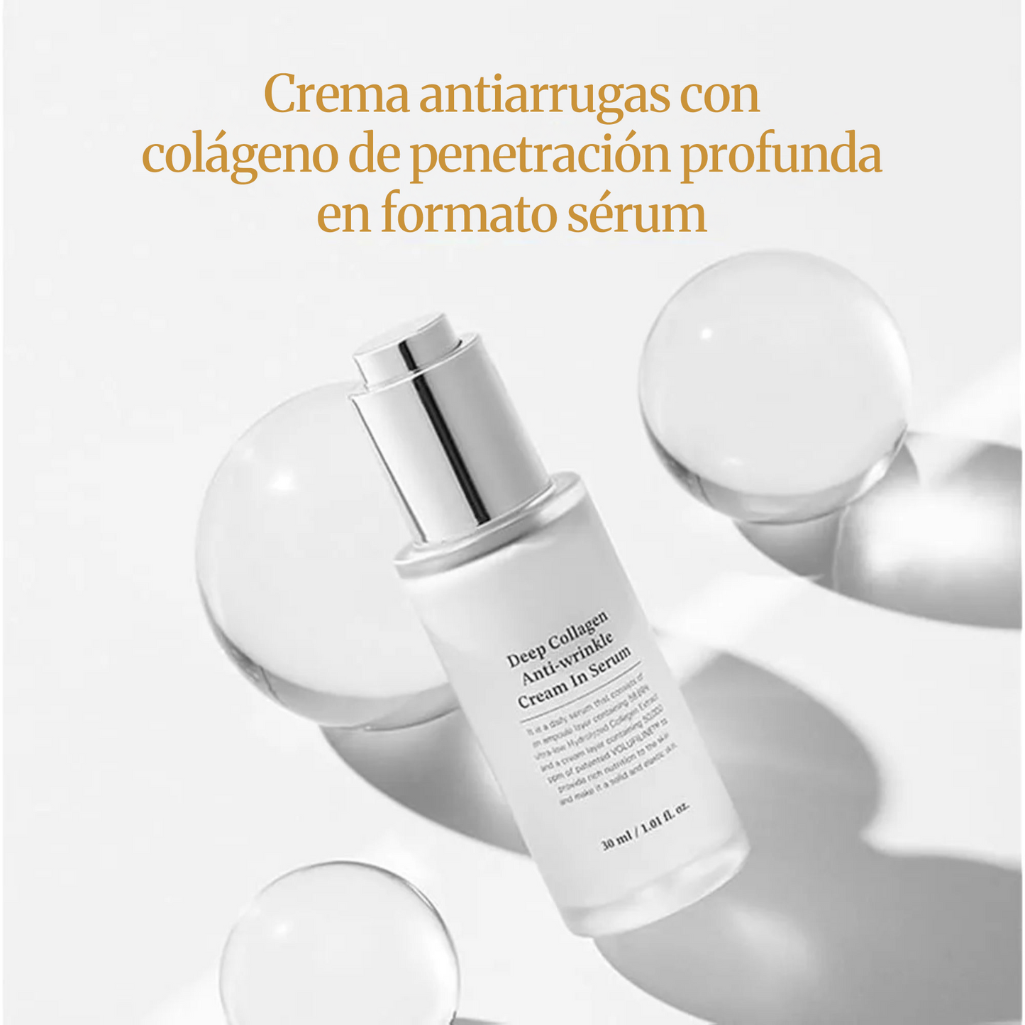 SUNGBOON EDITOR Deep Collagen Anti-wrinkle Cream In Serum 30ml - Crema Suero Antiarrugas con Colágeno Ultra Hidratante y Efecto Lifting